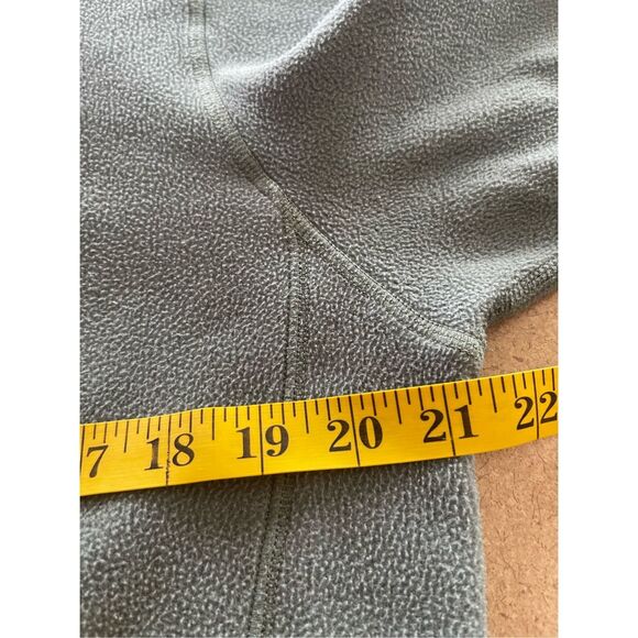 Columbia Womens Green Long Sleeve Fleece Stand-Up Collar Half Zip Sweater Medium - Picture 12 of 13